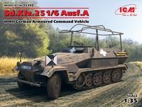 Sd.Kfz.251/6 Ausf.A, WWII German Armoured Command Vehicle