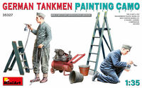 German Tankmen Painting Camo