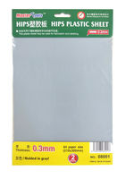 HIPS Plastic Sheet 0.3 mm A4 - 2 Sheets