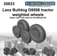 Weighted wheels for tractor Lanz Bulldog D8505 - Image 1