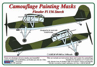 Fieseler Fi-156 Storch - camouflage pattern paint masks (designed to be used with Tamiya kits)