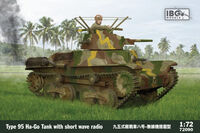 Type 95 Ha-Go Japanse Tank With Short Wave Radio