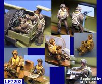 B-17 Flying Fortress Crew set 10 Figures