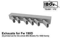 Exhausts for Fw 190D family (IBG)