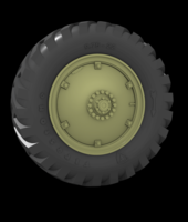 M39 Csaba Road wheels (Firestone)