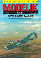 Russian bomber PETLAKOW Pe-2 FT