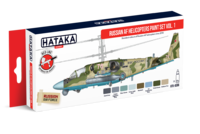 HTK-AS86 Russian AF Helicopters paint set vol.1
